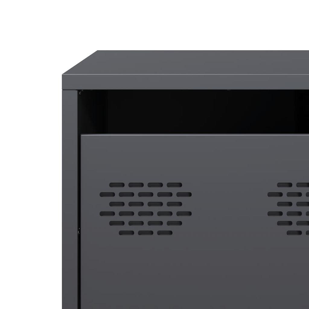 coffee table anthracite cold-rolled steel