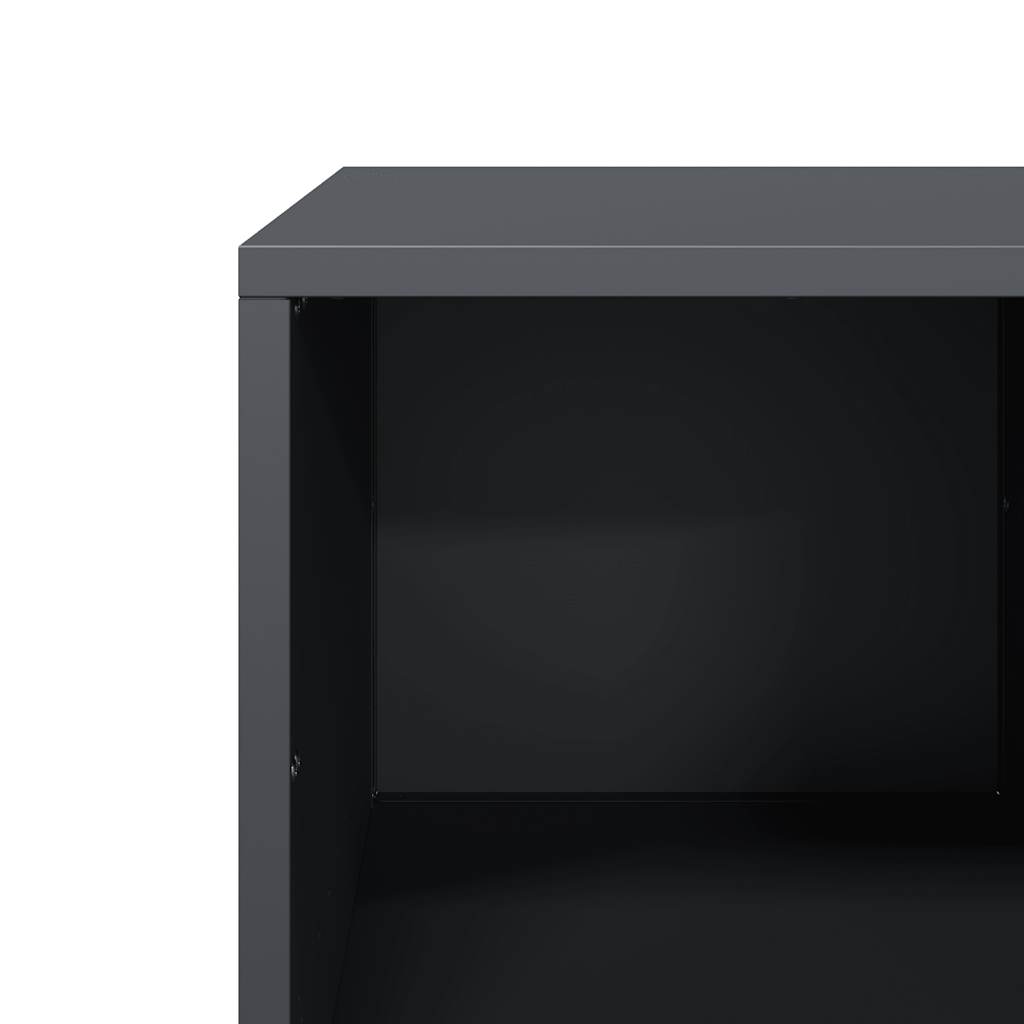 coffee table anthracite cold-rolled steel