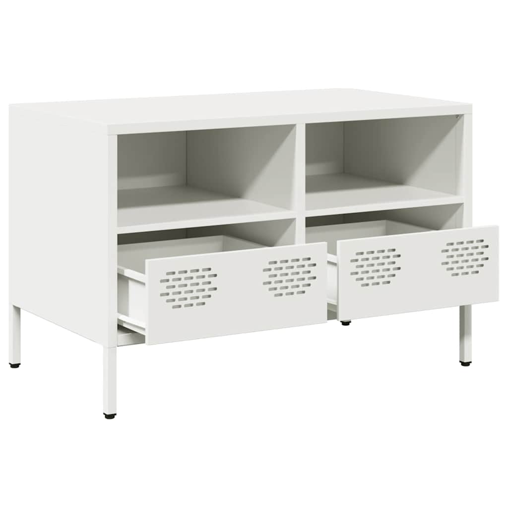 TV cabinet, white, 68x39x43.5cm, steel