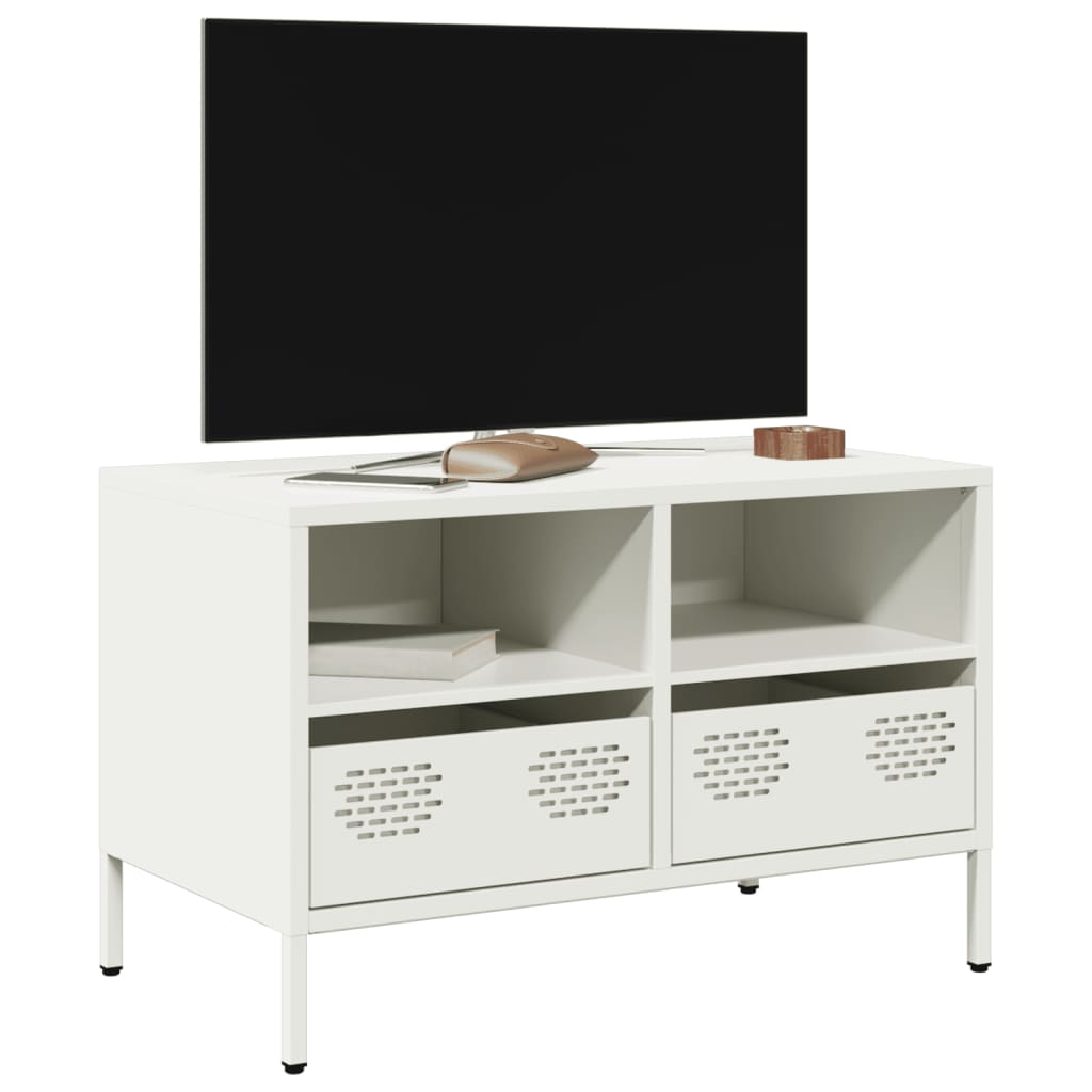 TV cabinet, white, 68x39x43.5cm, steel