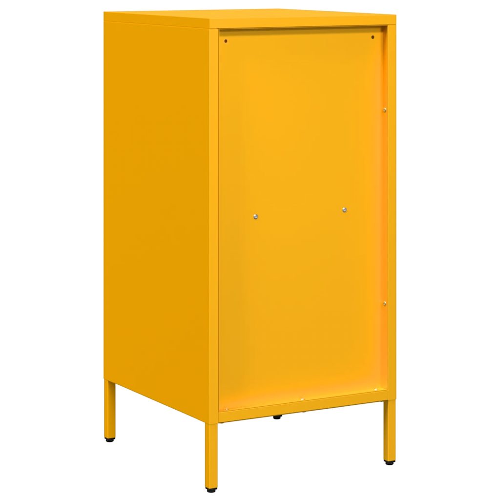 indauja garstyčių geltona 35x39x73,5cm šaltai valcuotas plienas