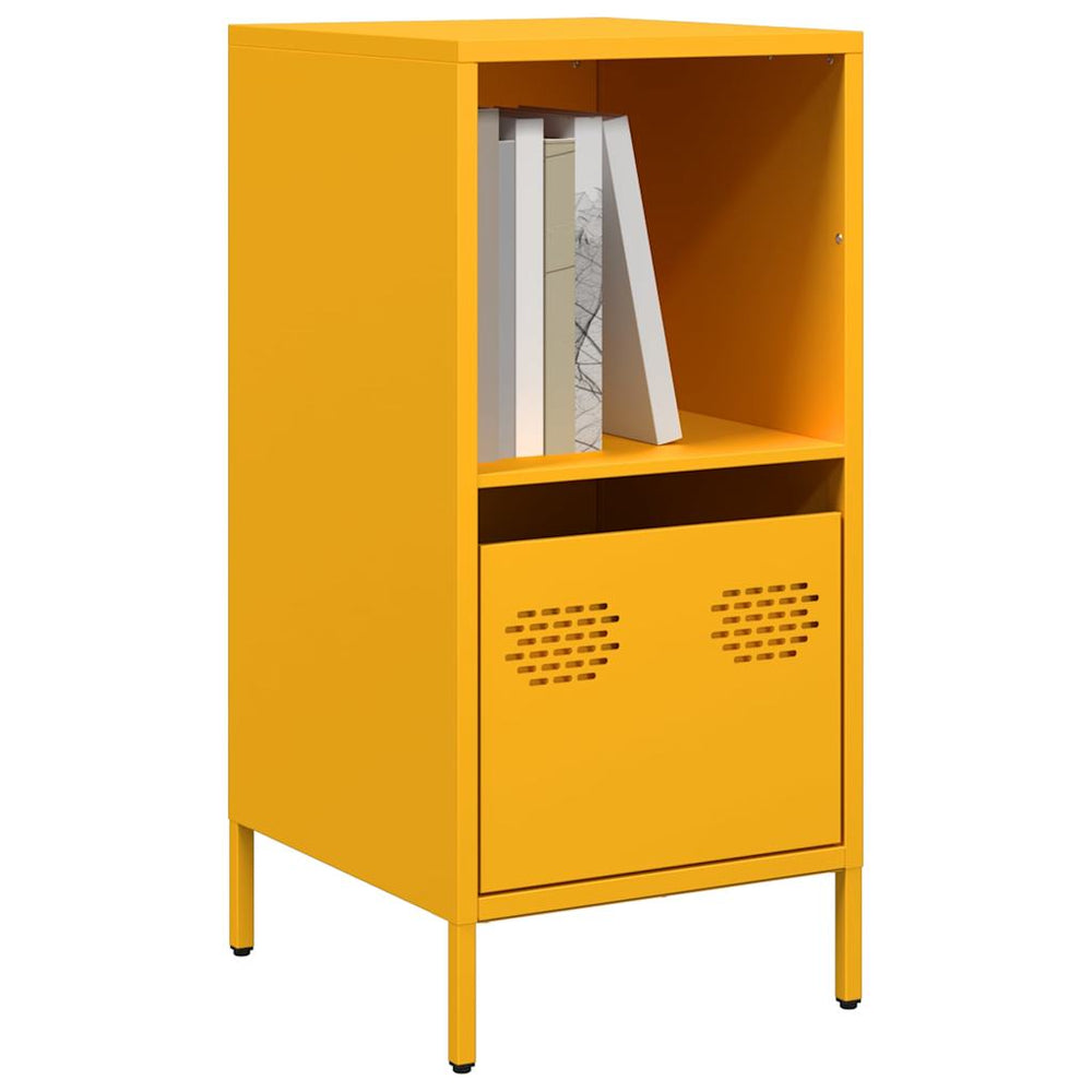 indauja garstyčių geltona 35x39x73,5cm šaltai valcuotas plienas