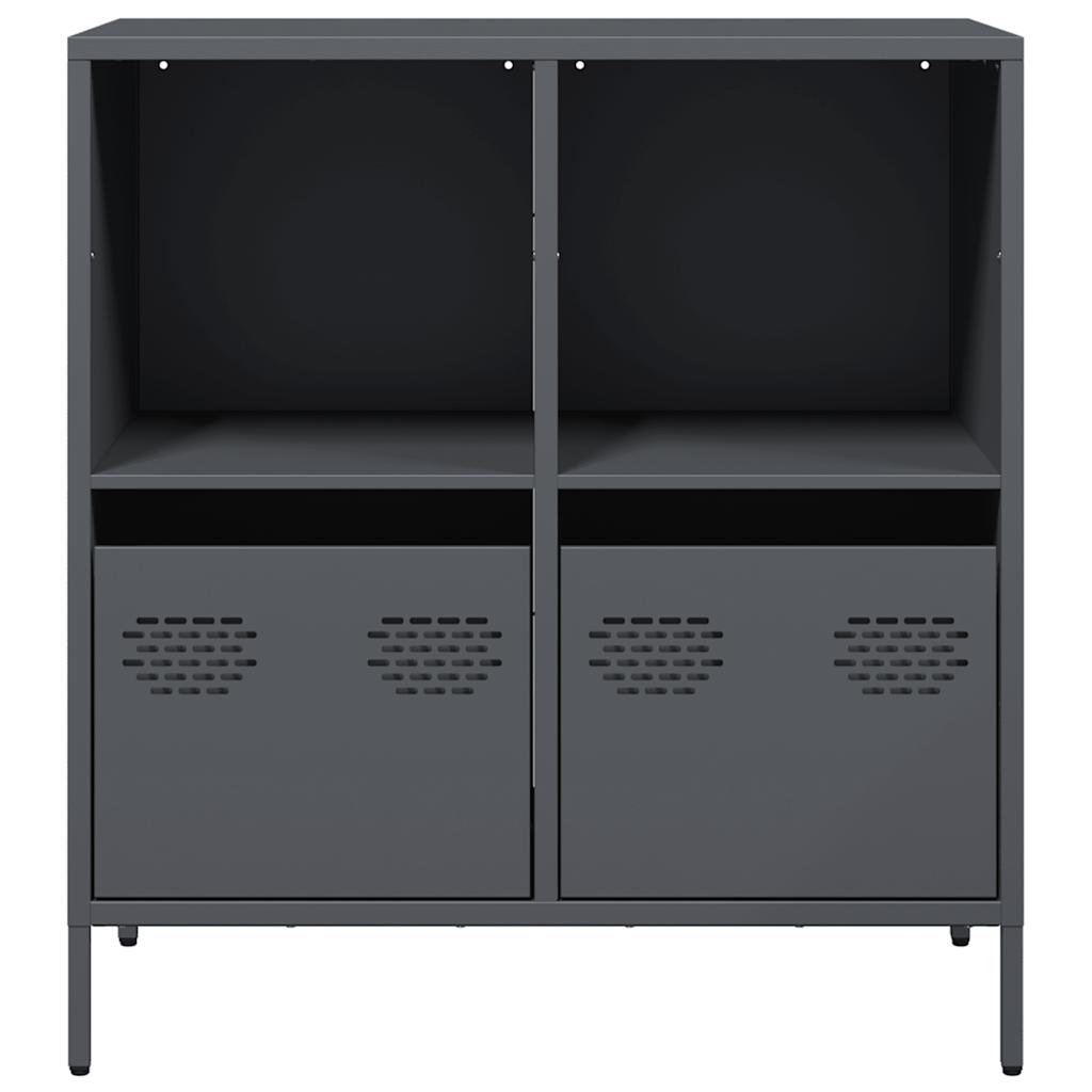 Sideboard, anthracite, 68x39x73.5cm, steel