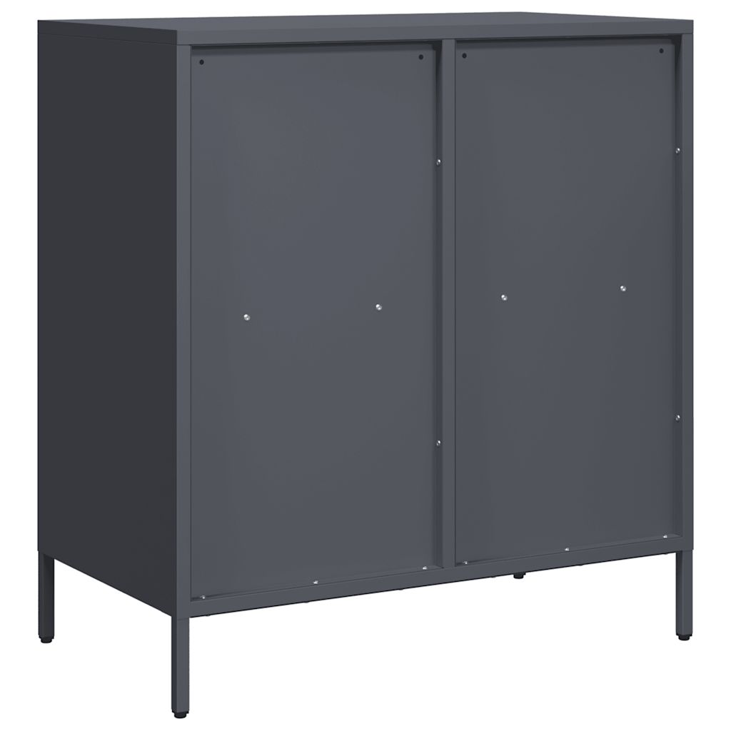 Sideboard, anthracite, 68x39x73.5cm, steel