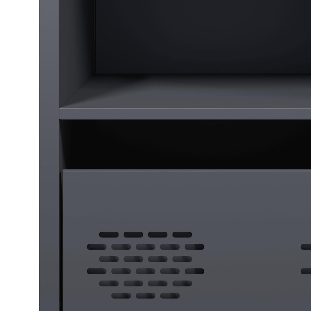 Sideboard, anthracite, 68x39x73.5cm, steel