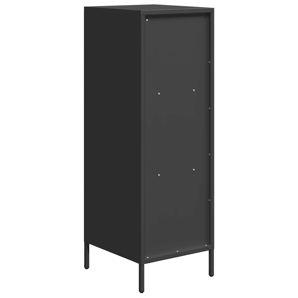 Highboard Black 35x39x103,5 cm Plienas