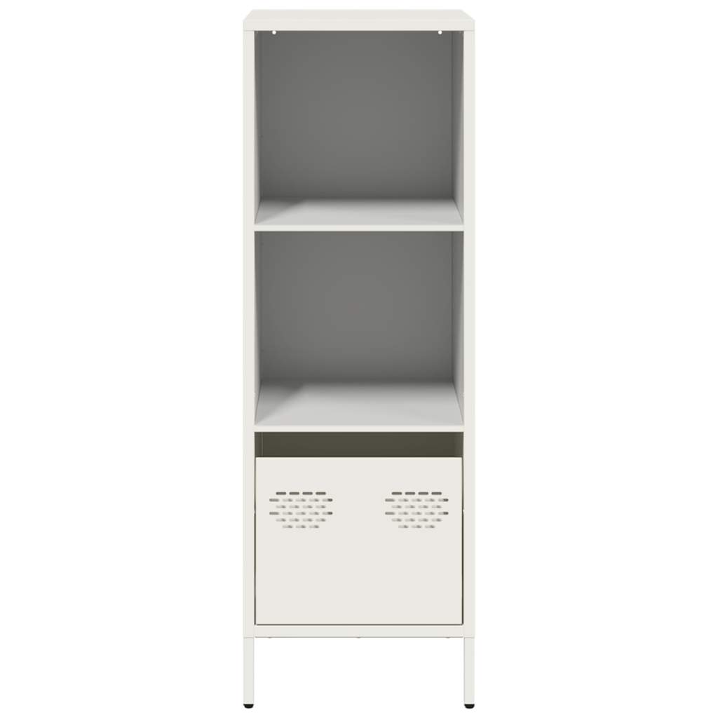 Chest of drawers, white, 35x39x103.5cm, steel