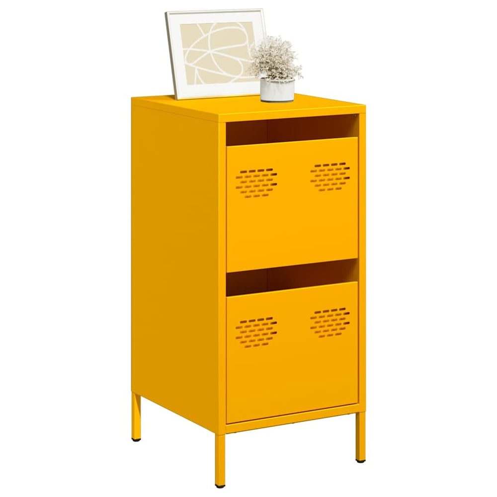 indauja garstyčių geltona 35x39x73,5cm šaltai valcuotas plienas