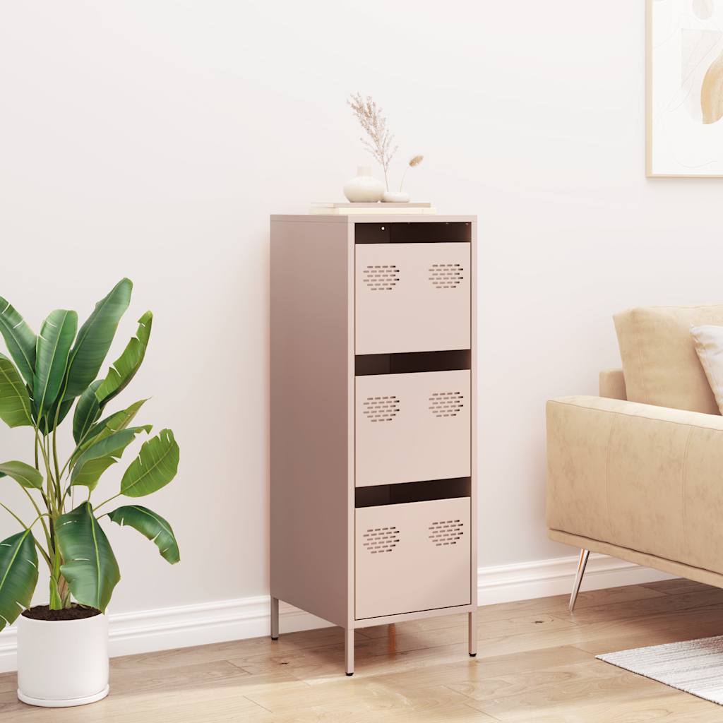 Highboard Pink 39x35x103,5 cm Plienas