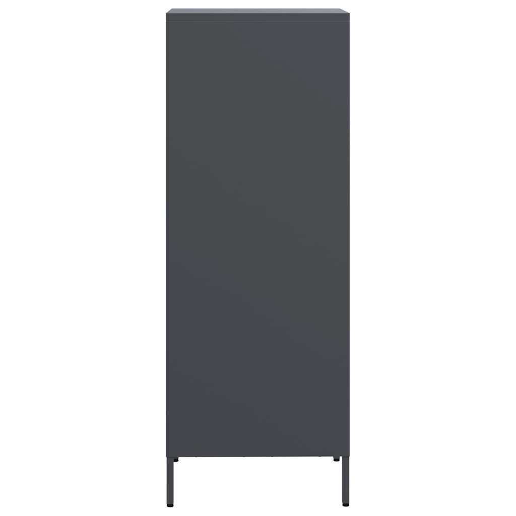 Highboard Antracitas 39x35x103,5 cm Plienas