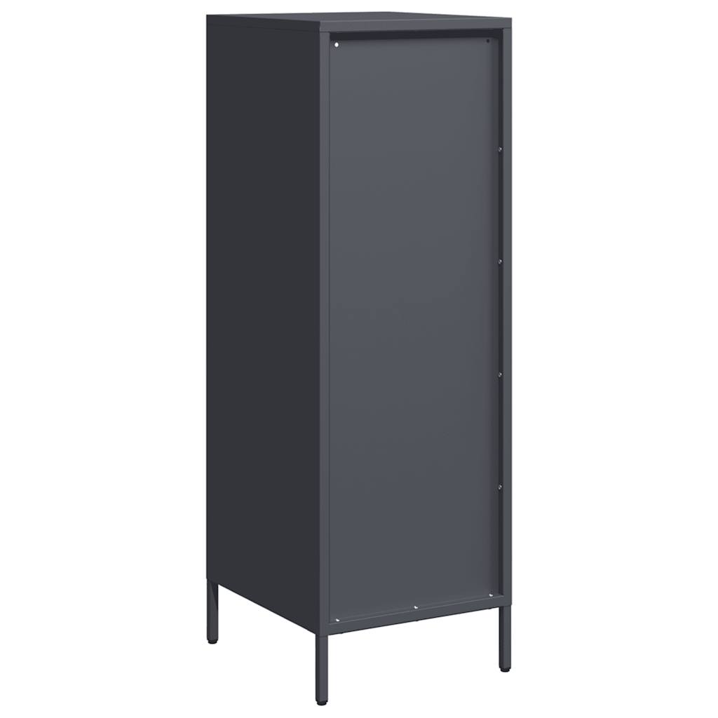 Highboard Antracitas 39x35x103,5 cm Plienas