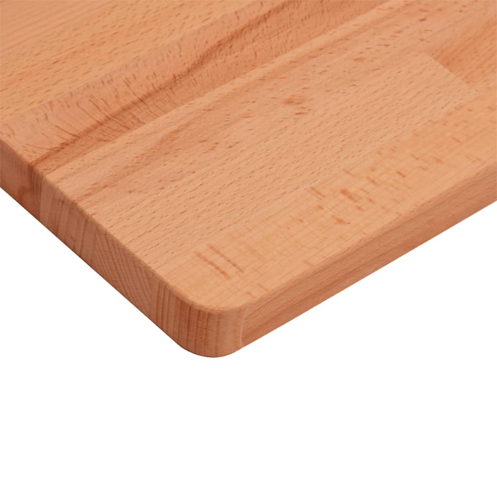 Washbasin shelf, steel and solid boxwood