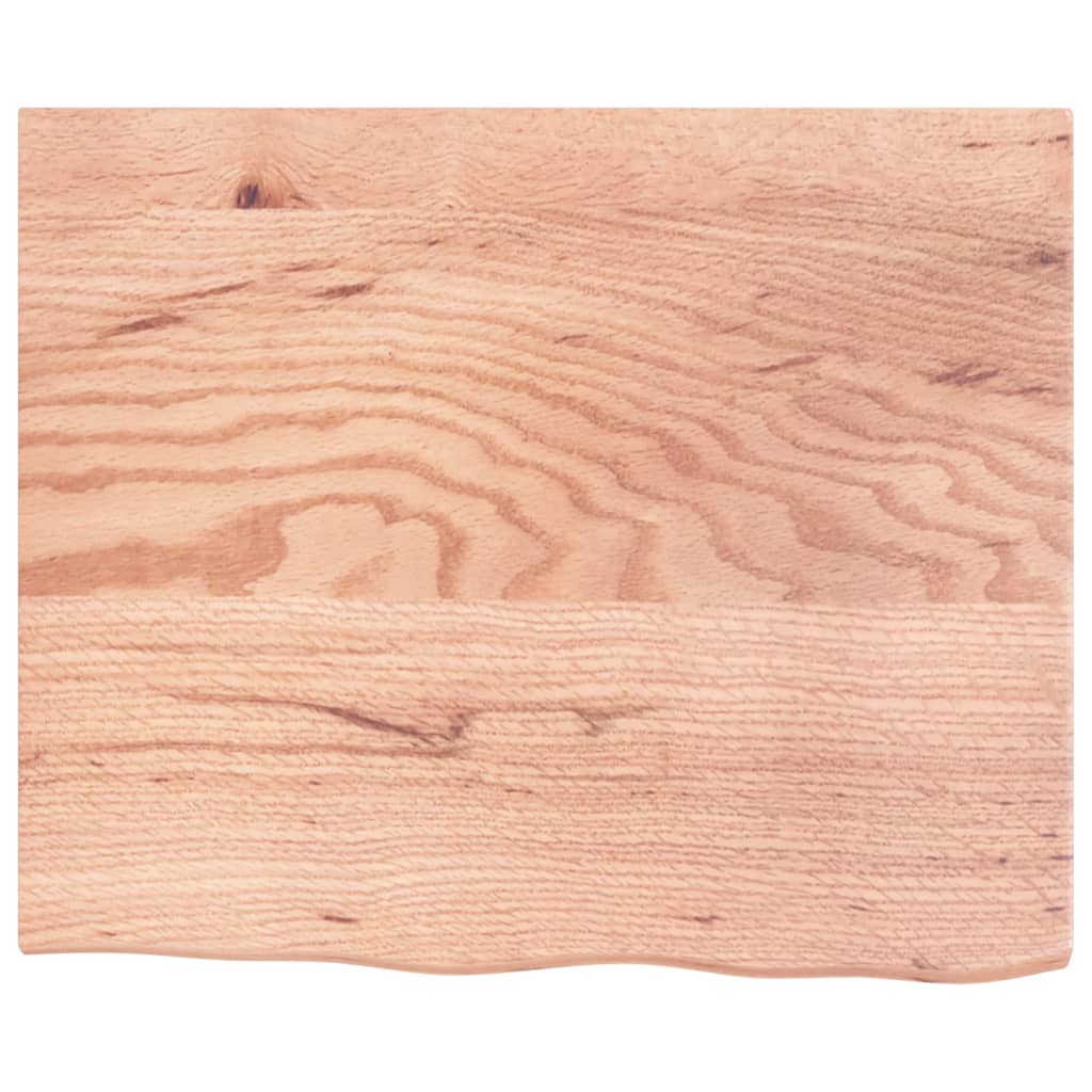 Shelf for washbasin, steel and solid oak wood