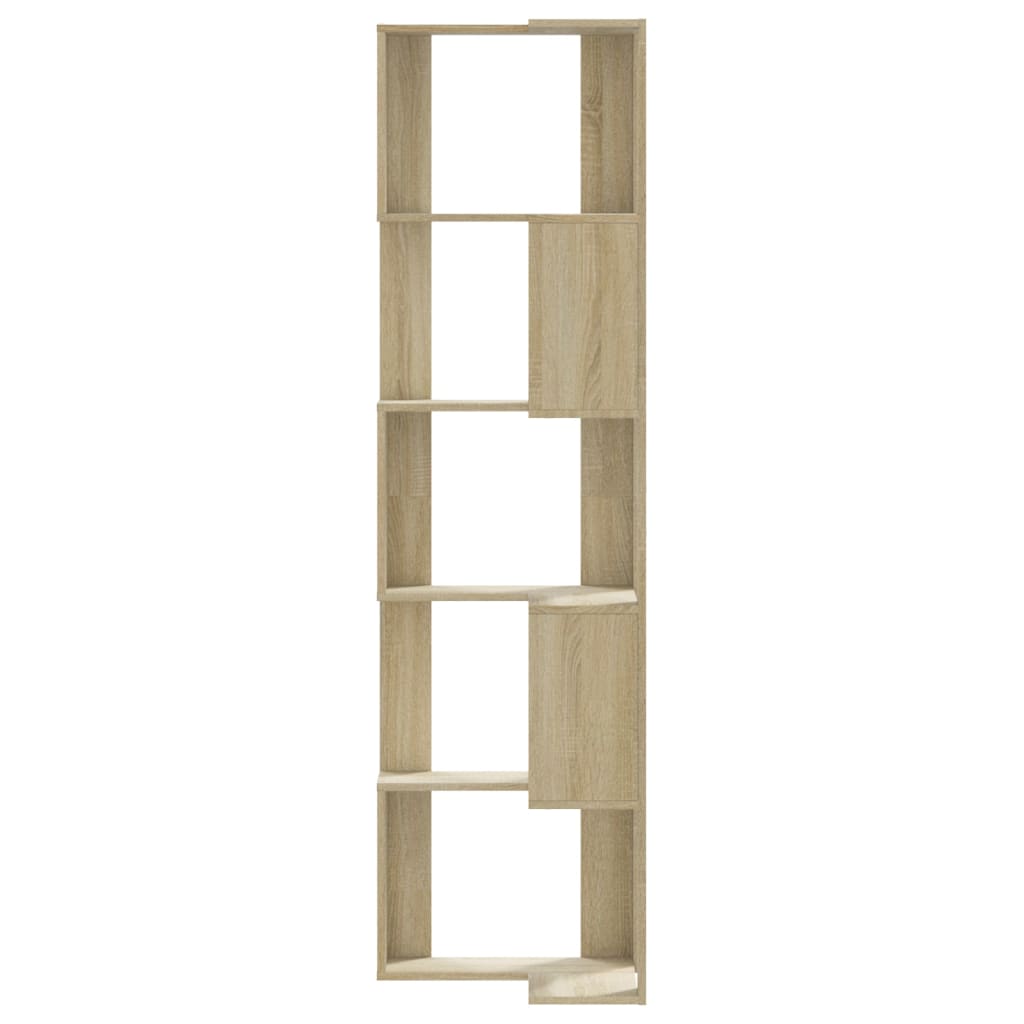 Corner wardrobe, 5-tier, Sonoma oak, 50x50x179cm, wood