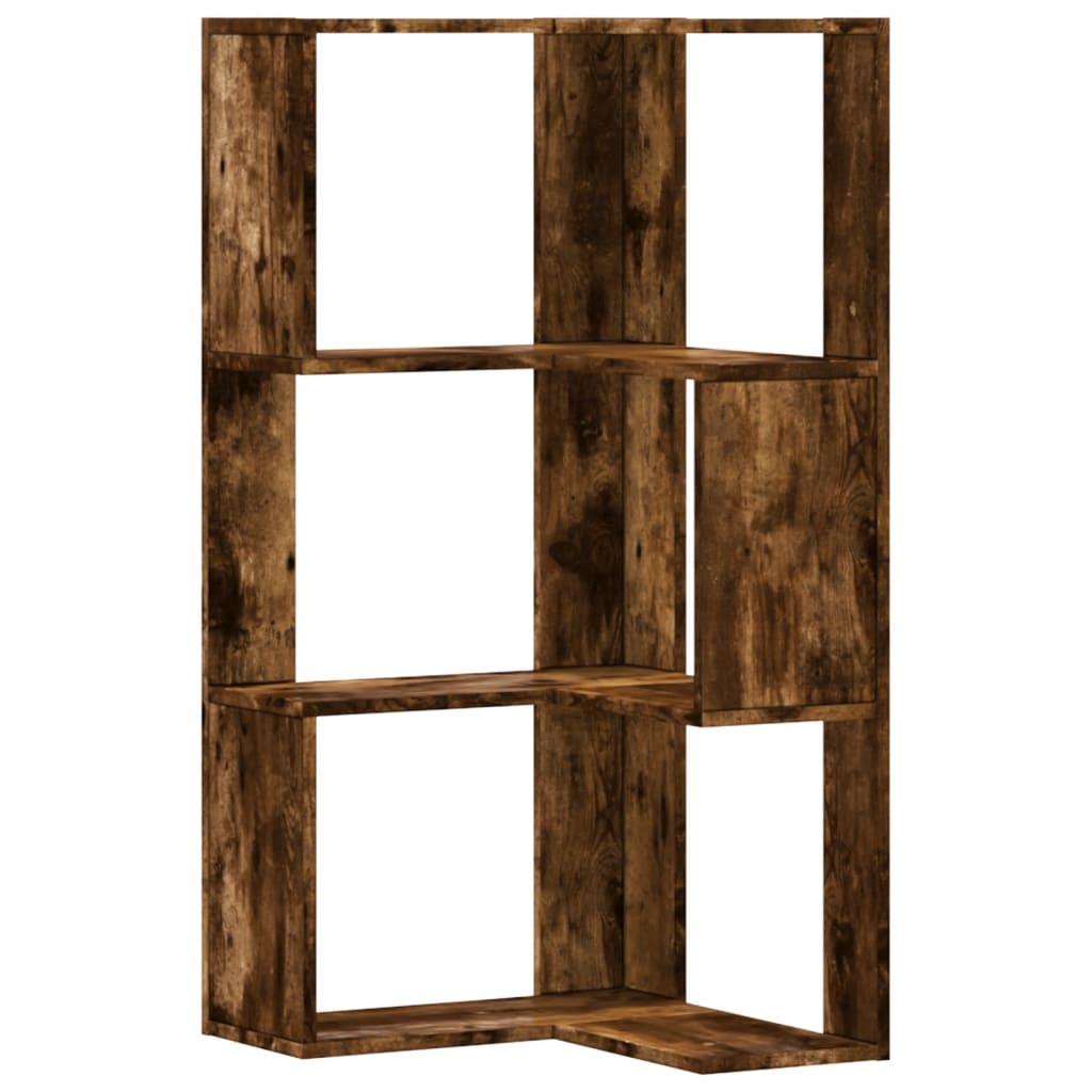 Corner wardrobe, 3-tier, oak, 50x50x102cm, wood