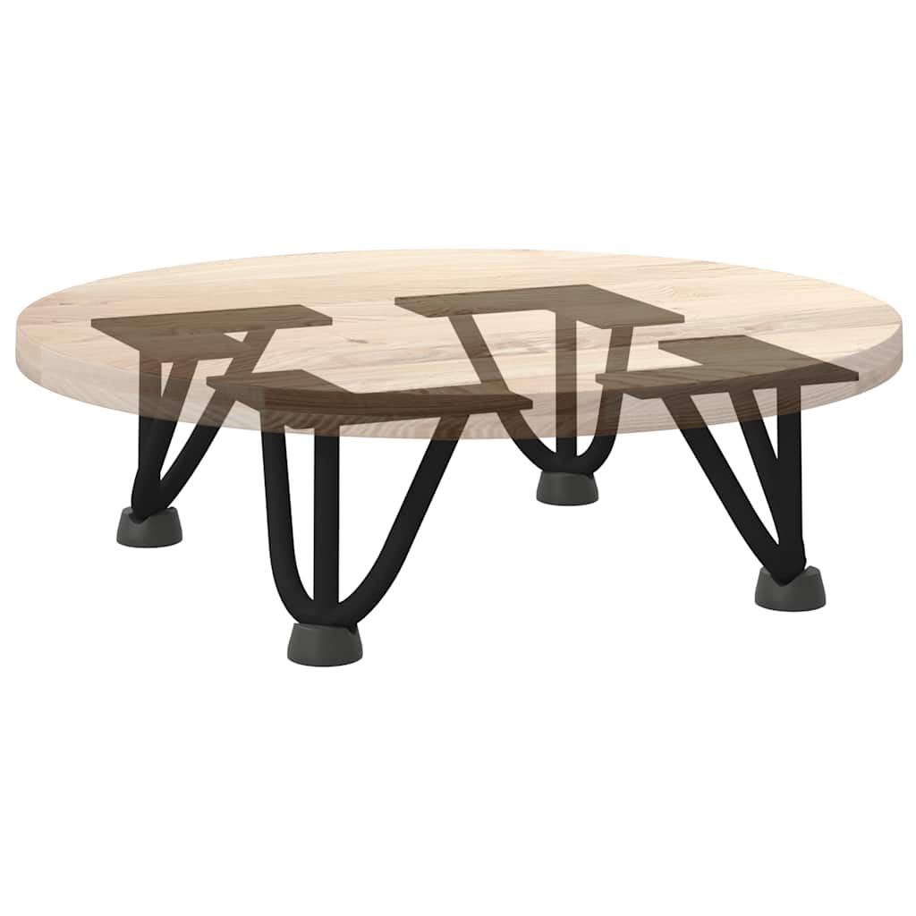Coffee table legs, 4 pcs, black, 10 cm, steel, hairpin