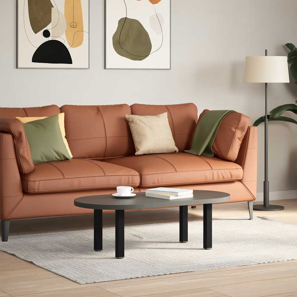 Coffee table legs, 4 pcs., black, 30-32 cm, steel