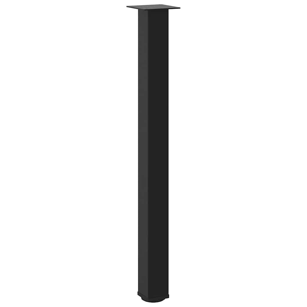 Baro stalo kojos, 4 vnt., juodos, 100-102 cm, plienas