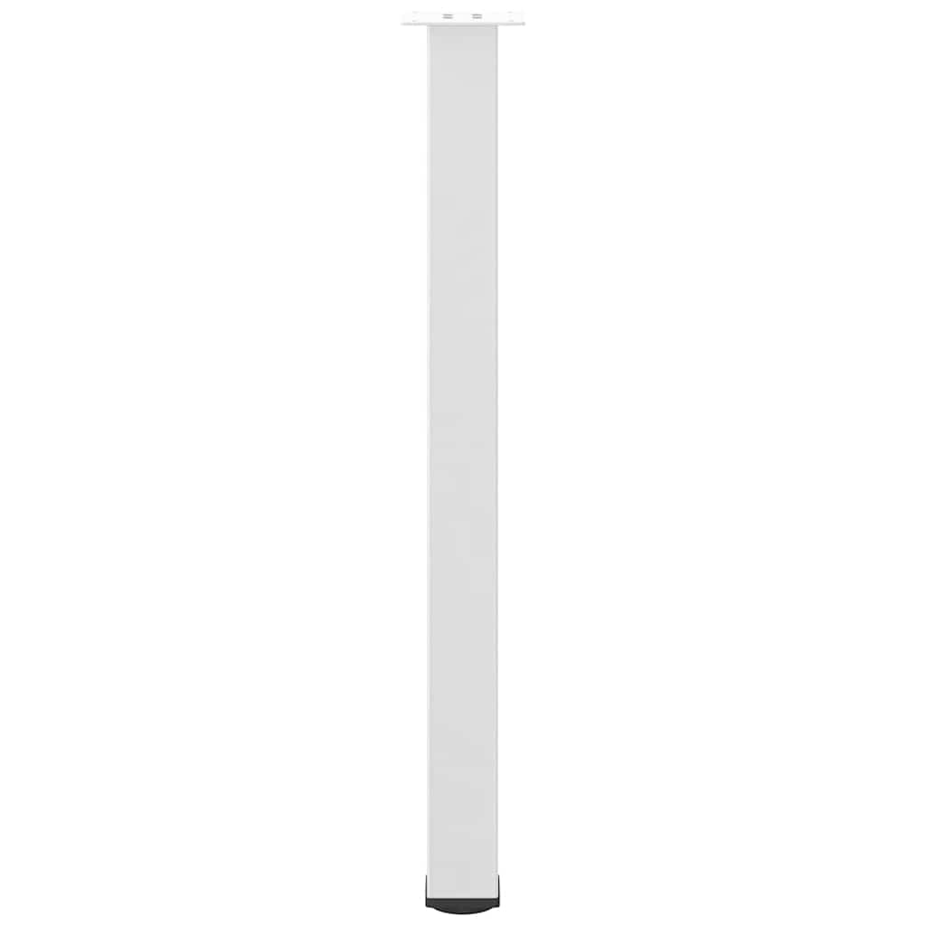 Baro stalo kojos, 4 vnt., baltos, 100-102 cm, plienas