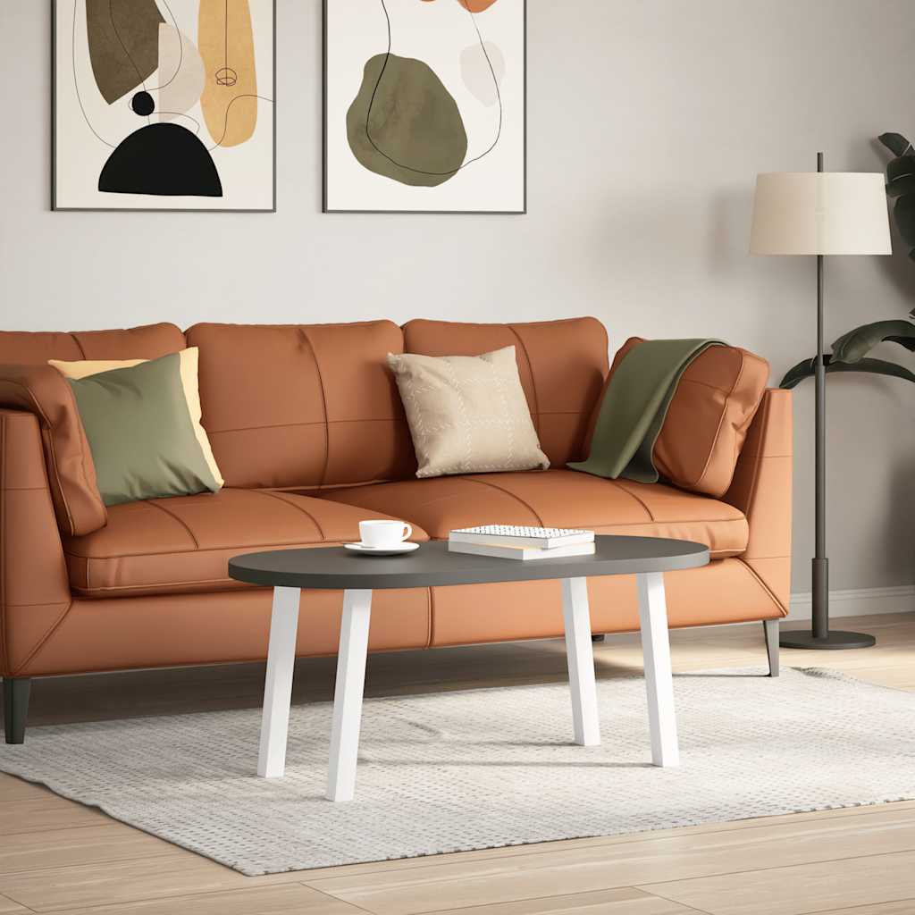 Coffee table legs, 4 pcs., white, 42 cm, steel