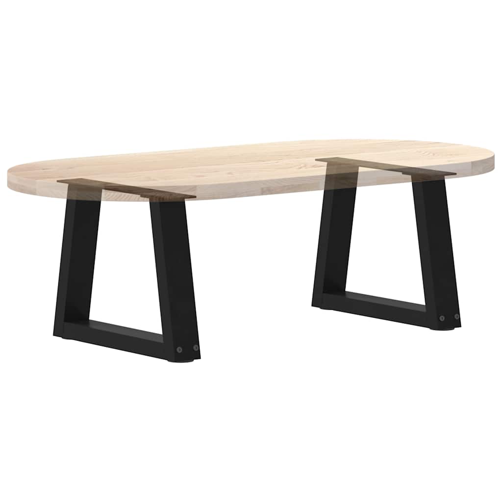 Kafijas galdiņa kājas, V veida, 2 gab., melnas, 30x(30-31,3) cm, tērauds