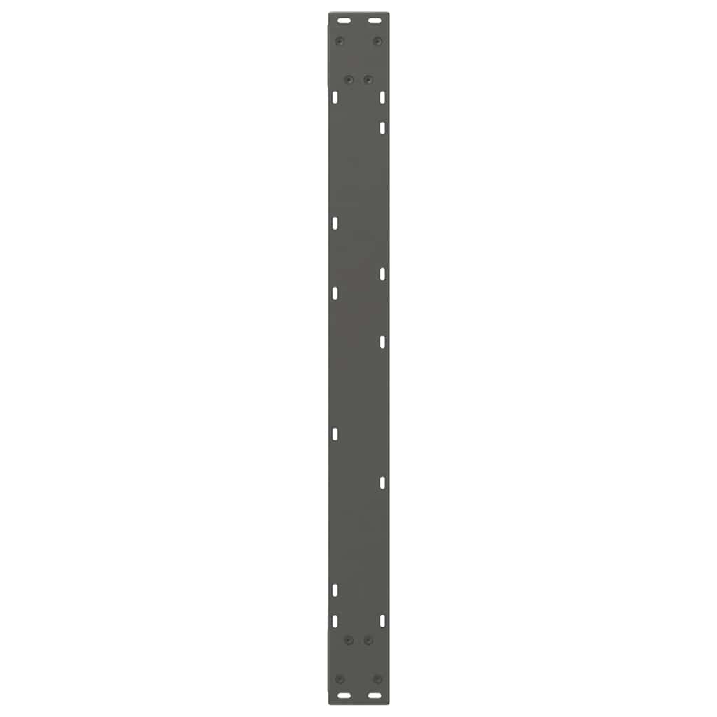 Valgomojo stalo kojos, 2 vnt., antracito spalvos, 90x(72-73,3) cm, plienas