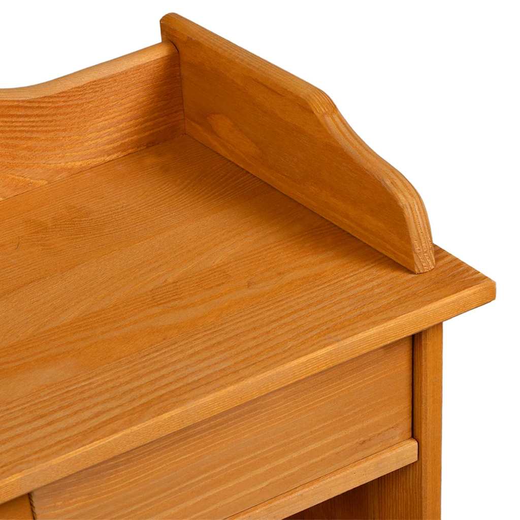 Vyno stovas 90x60x30 cm Kietas medis Pušis