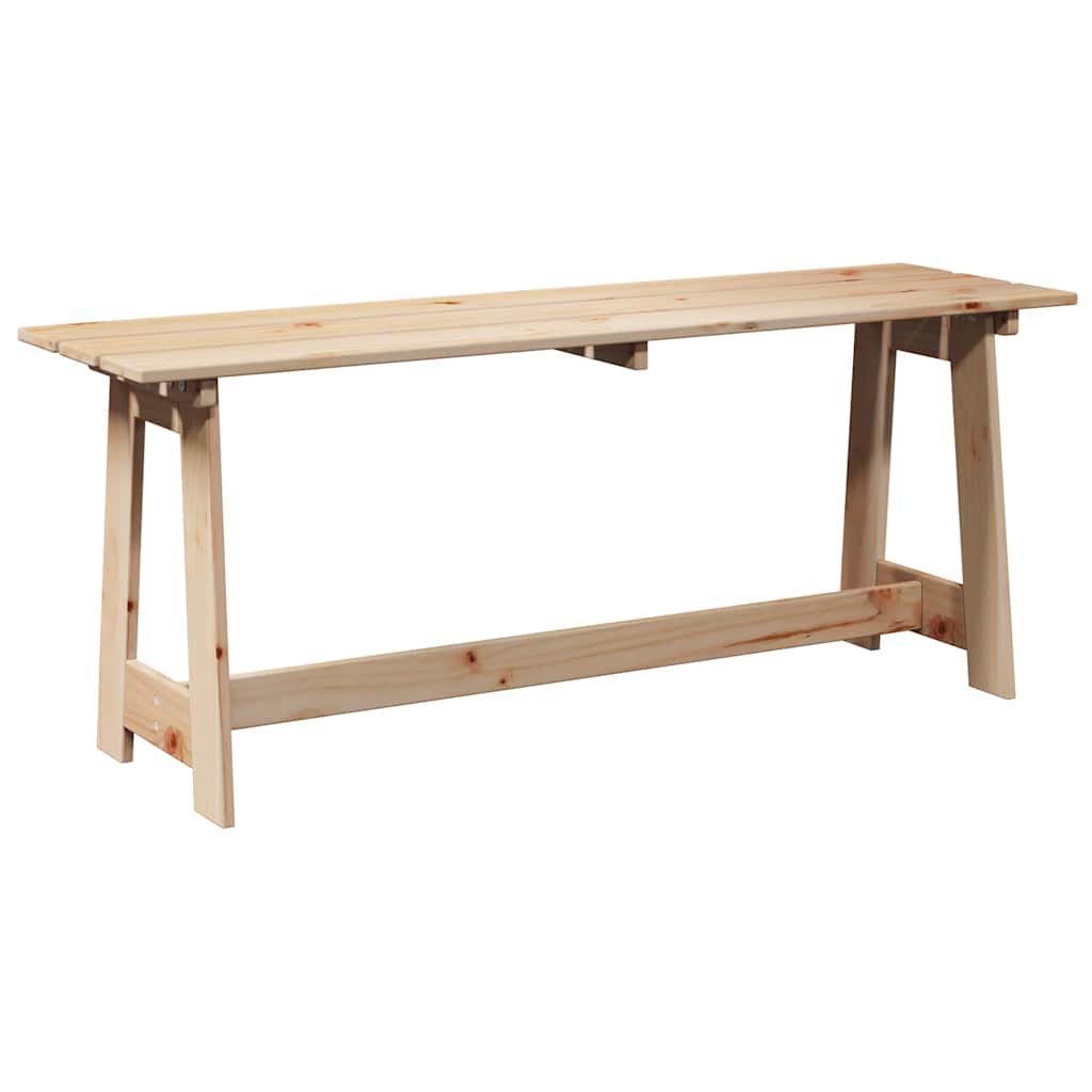 Āra sols 119x35x47 cm no masīvas priedes koka
