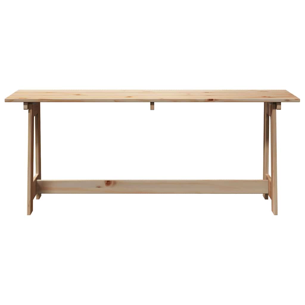 Āra sols 119x35x47 cm no masīvas priedes koka