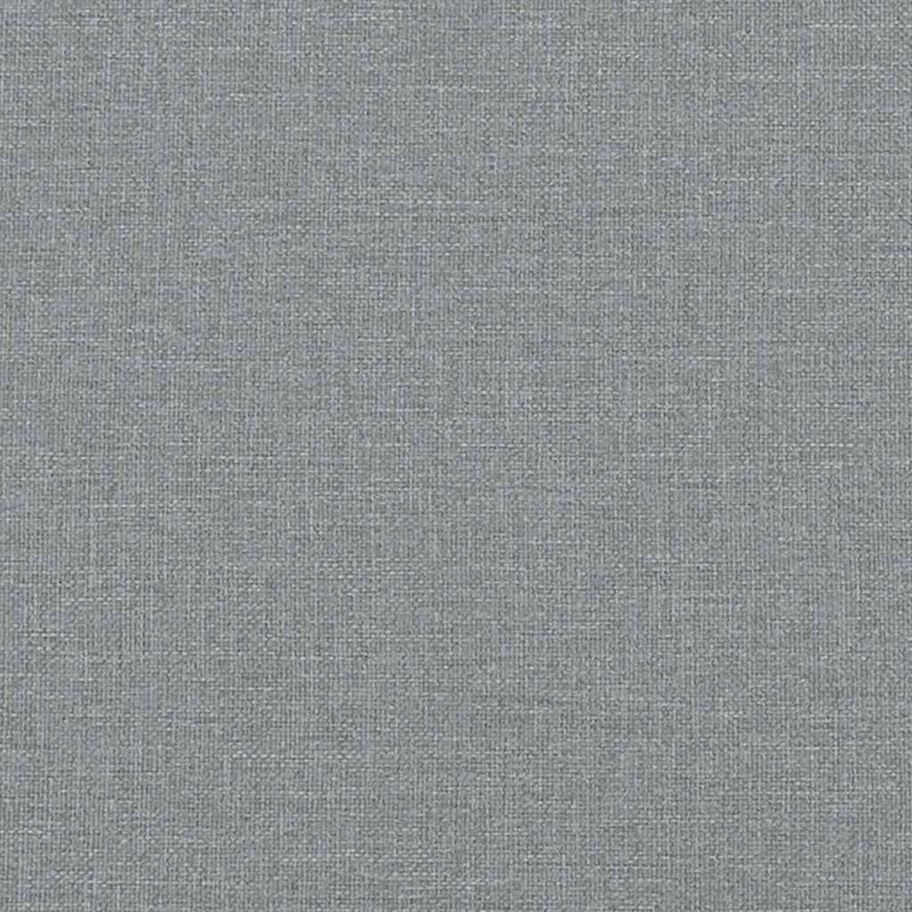 Electric reclining armchair, light grey, fabric