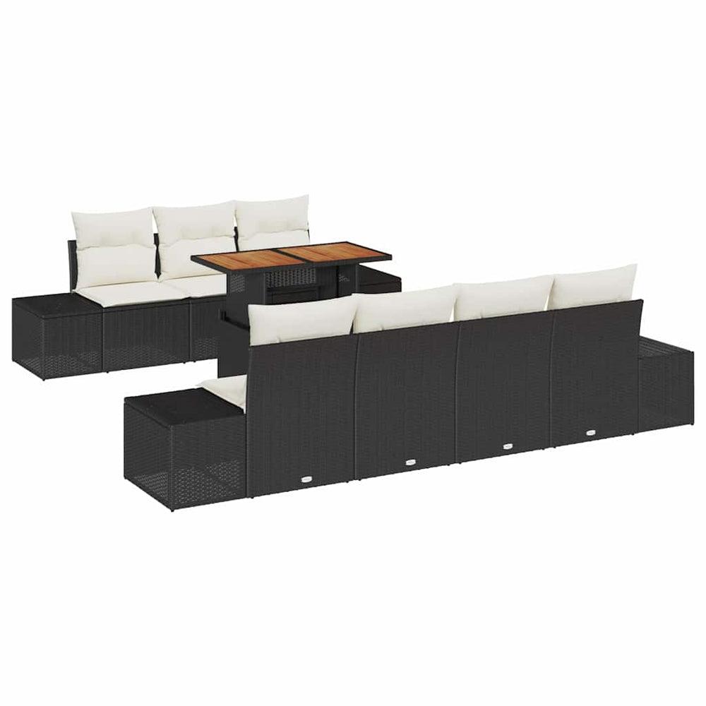 8-Piece Garden Dining Set with Cushions