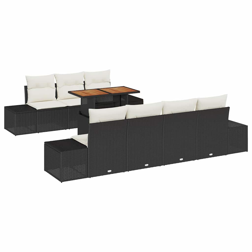 8-Piece Garden Dining Set with Cushions