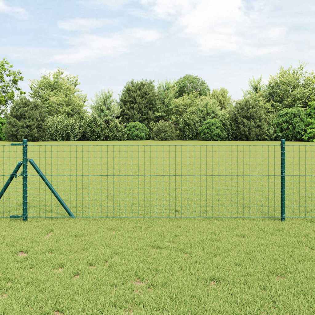 Tvorelės stulpas 26 pcs Žalia 3.2 x 3.2 x 100 cm Plienas