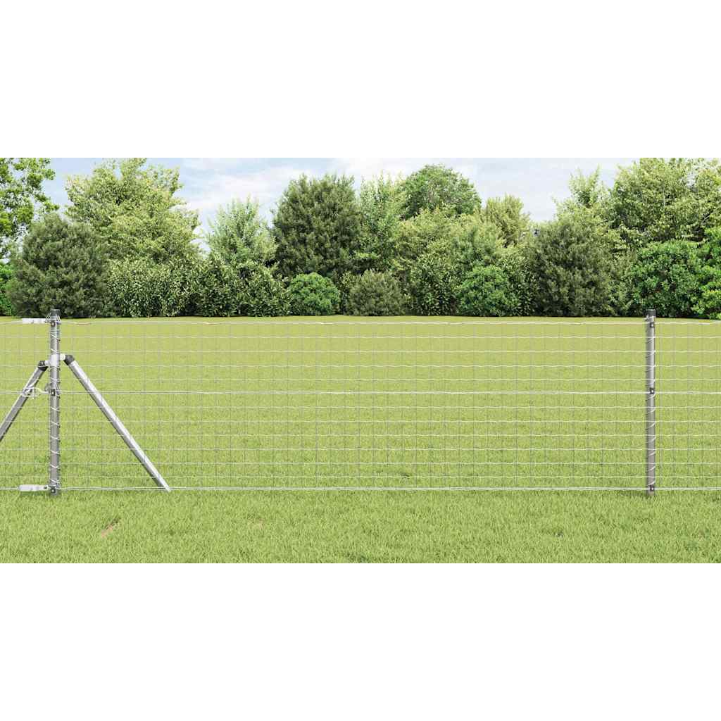 Tvorelės stulpas 26 pcs Sidabro 3.2 x 3.2 x 100 cm Plienas