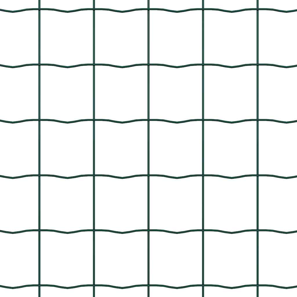 Euro tvoros žemės tvirtinimas 10 x 1,6 m PVC dengtas plienas