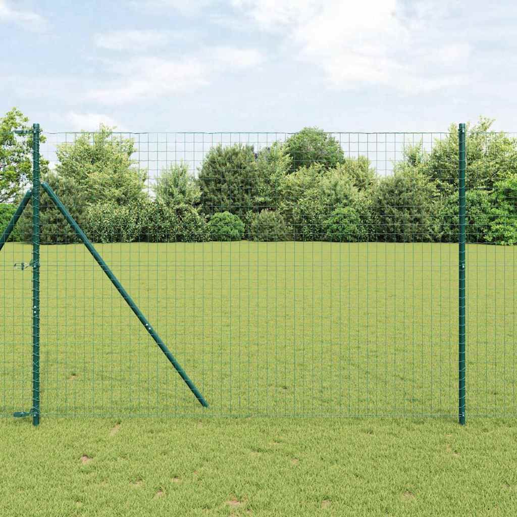 Euro tvoros žemės tvirtinimas 10 x 1,6 m PVC dengtas plienas