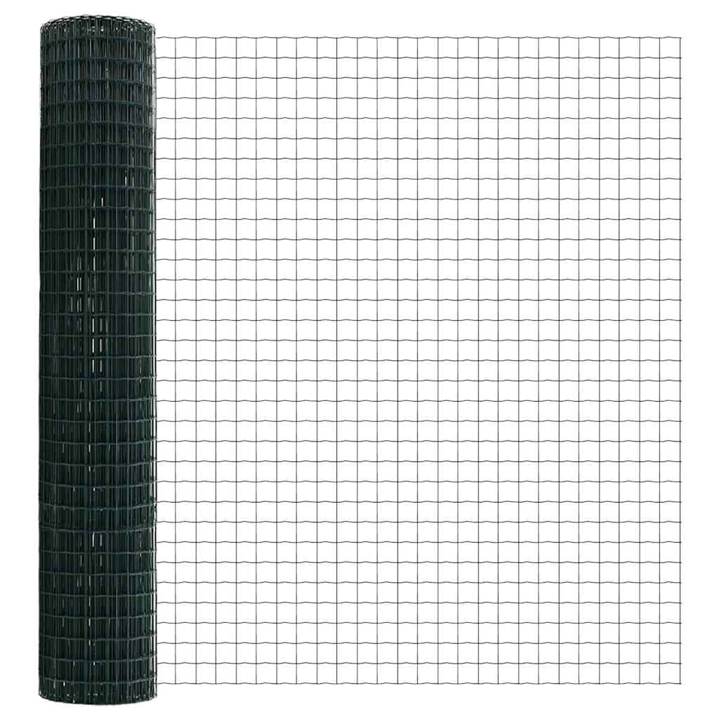 Tvora su stulpais Žalia 1.6 x 10 m Plienas