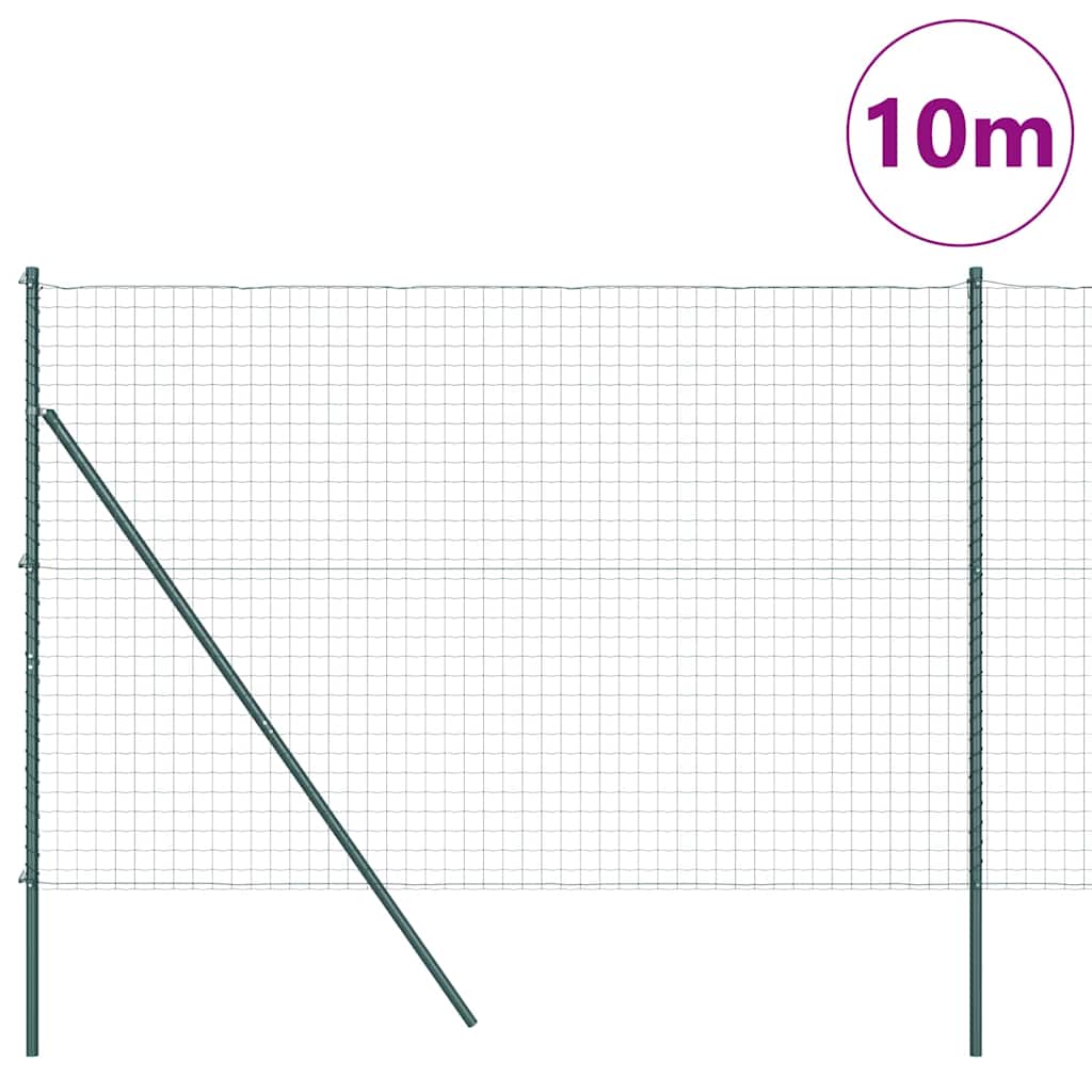Euro tvoros žemės tvirtinimas 10 x 1,6 m PVC dengtas plienas