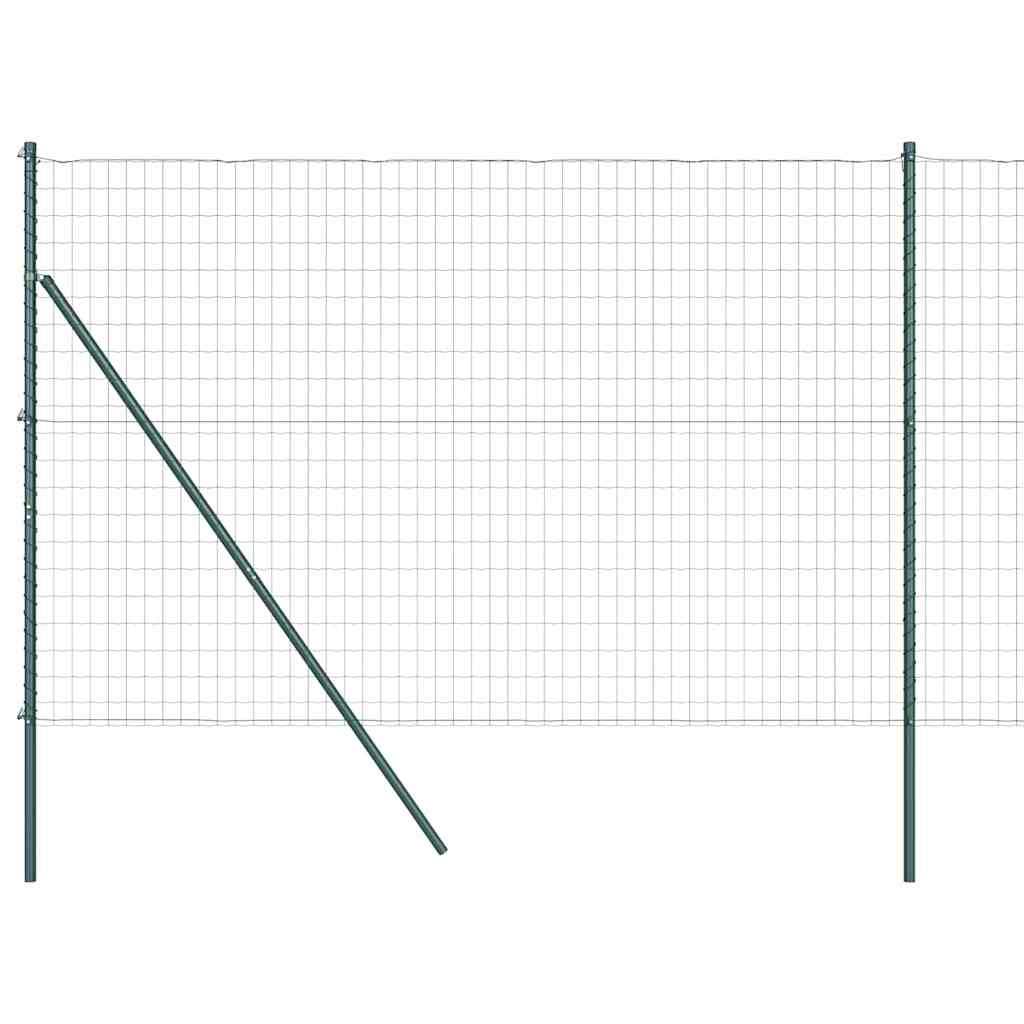 Tvora su stulpais Žalia 1.6 x 10 m Plienas