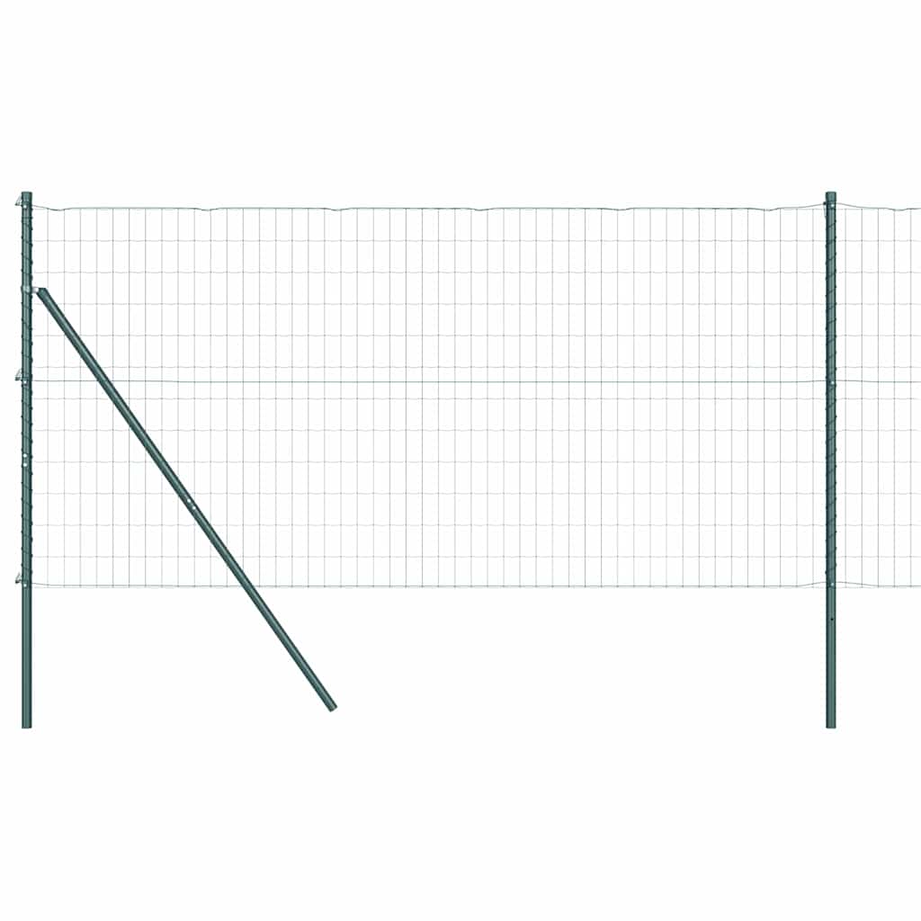 Tvora su stulpais Žalia 1 x 10 m Plienas