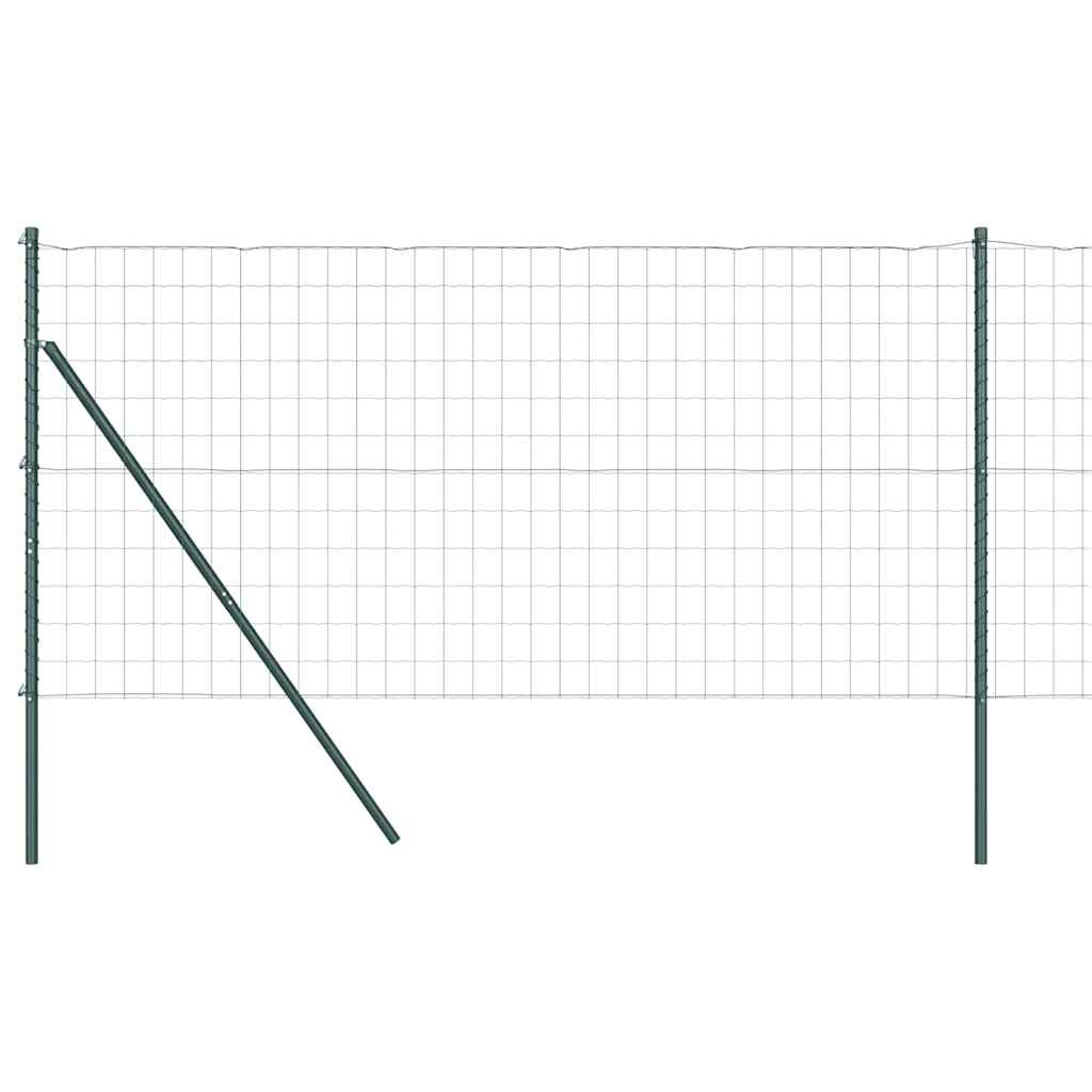 Tvora su stulpais Žalia 1 x 10 m Plienas