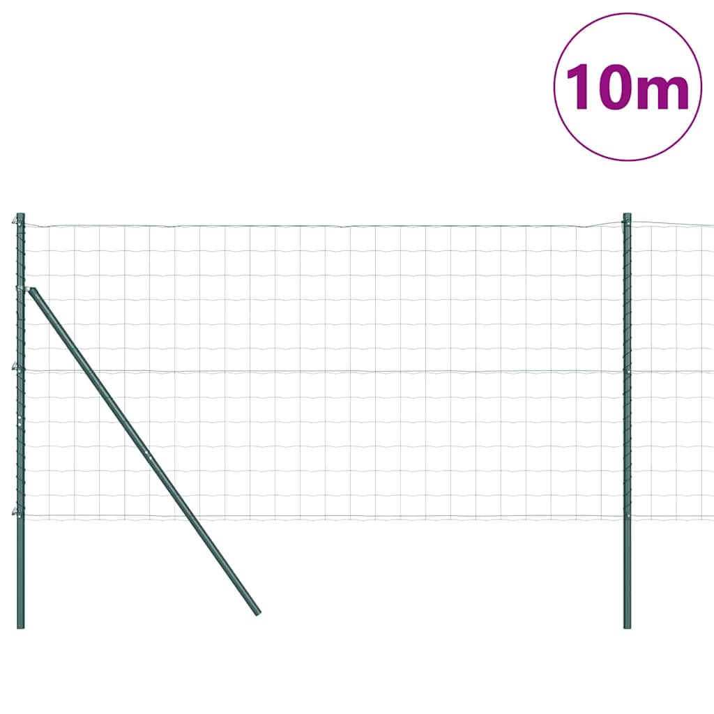 Tvora su stulpais Žalia 1.4 x 10 m Plienas