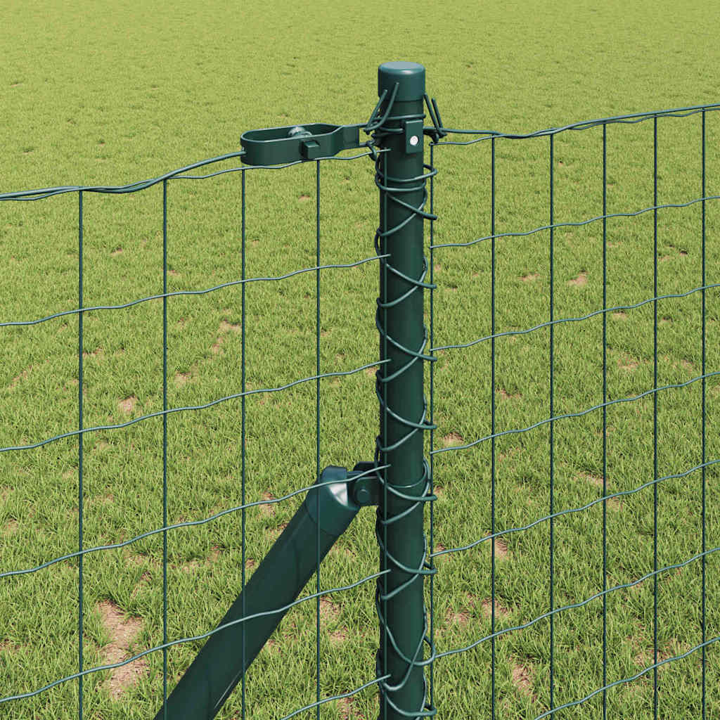 Žogs ar stabiem Zaļš 1 x 25 m Tērauds