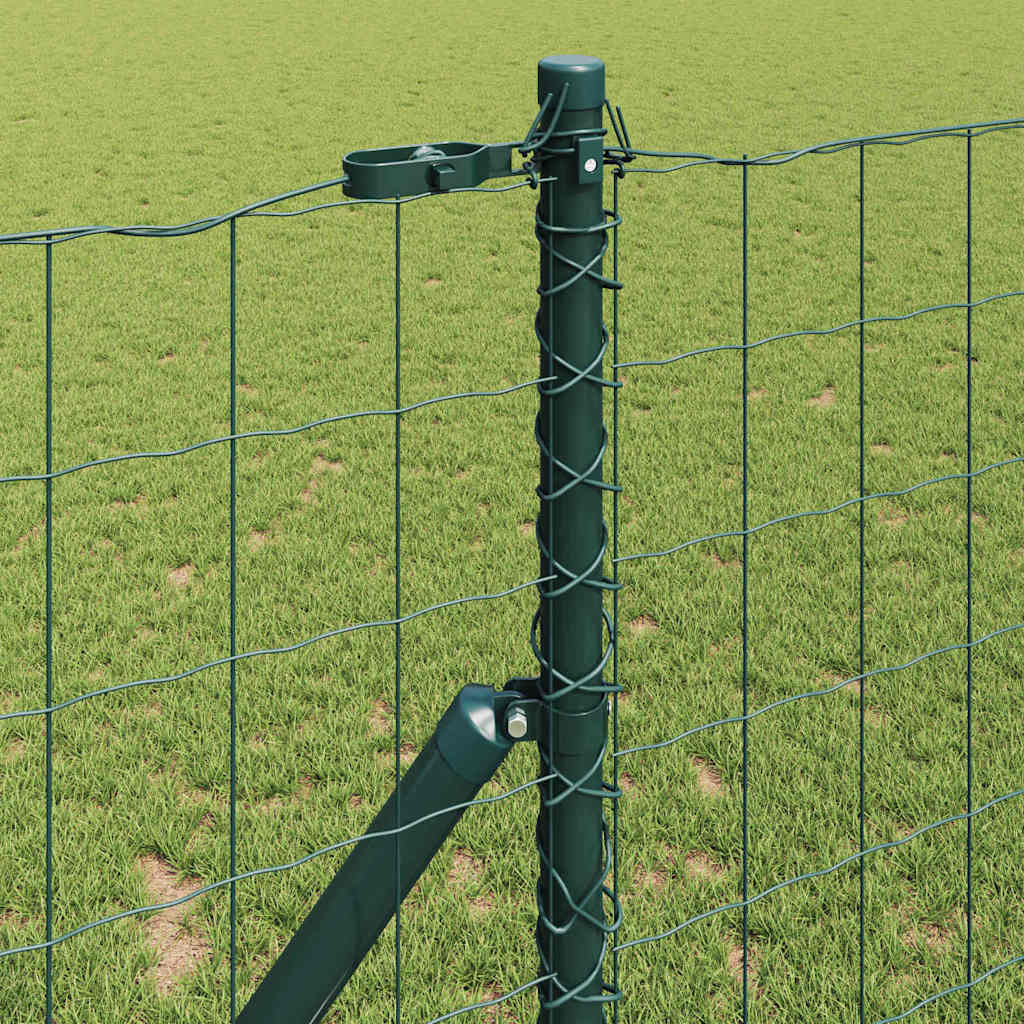 Žogs ar stabiem Zaļš 1 x 25 m Tērauds