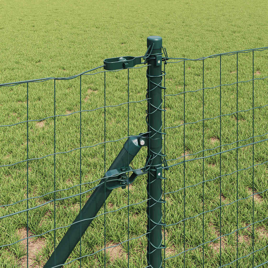Tvora su stulpais Žalia 0.6 x 50 m Plienas