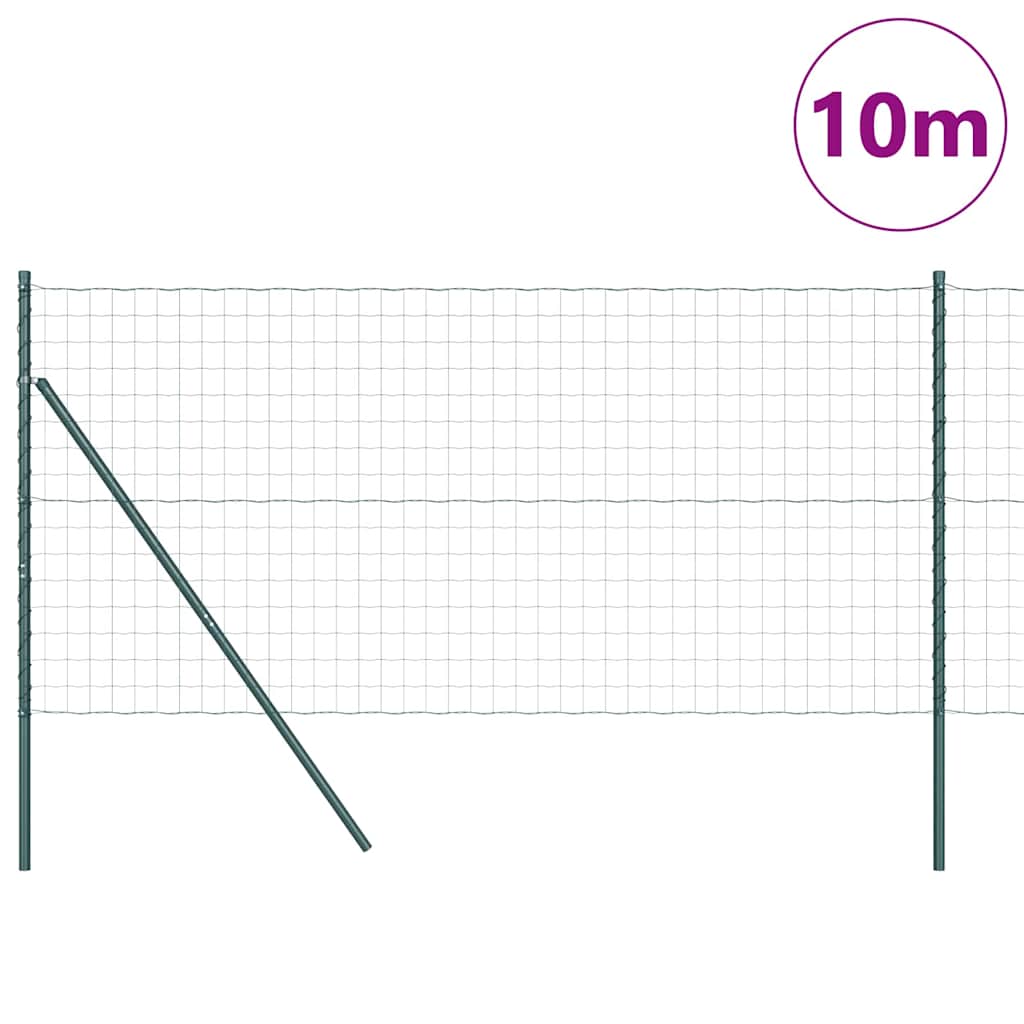 Žogs ar stabiem Zaļš 1.4 x 10 m Tērauds