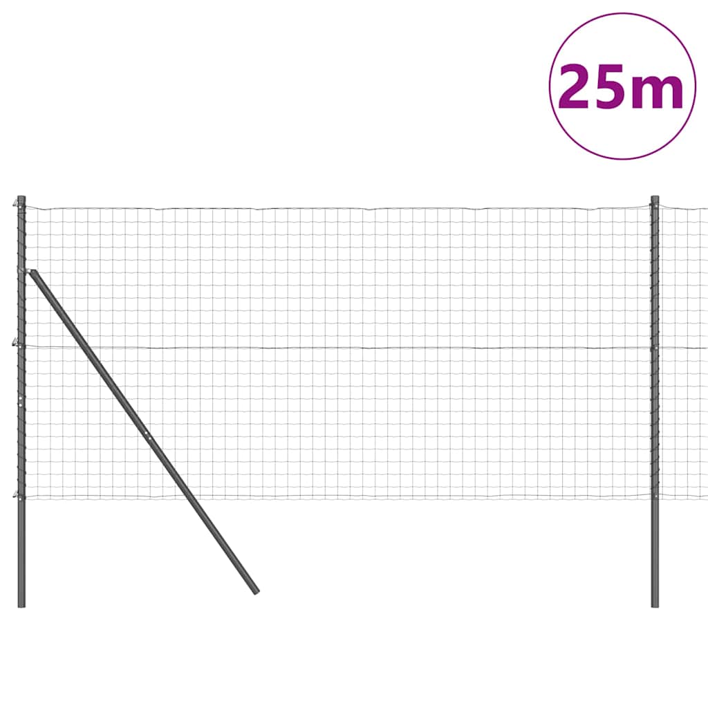 Tvora su stulpais Pilka 1.2 x 25 m Plienas