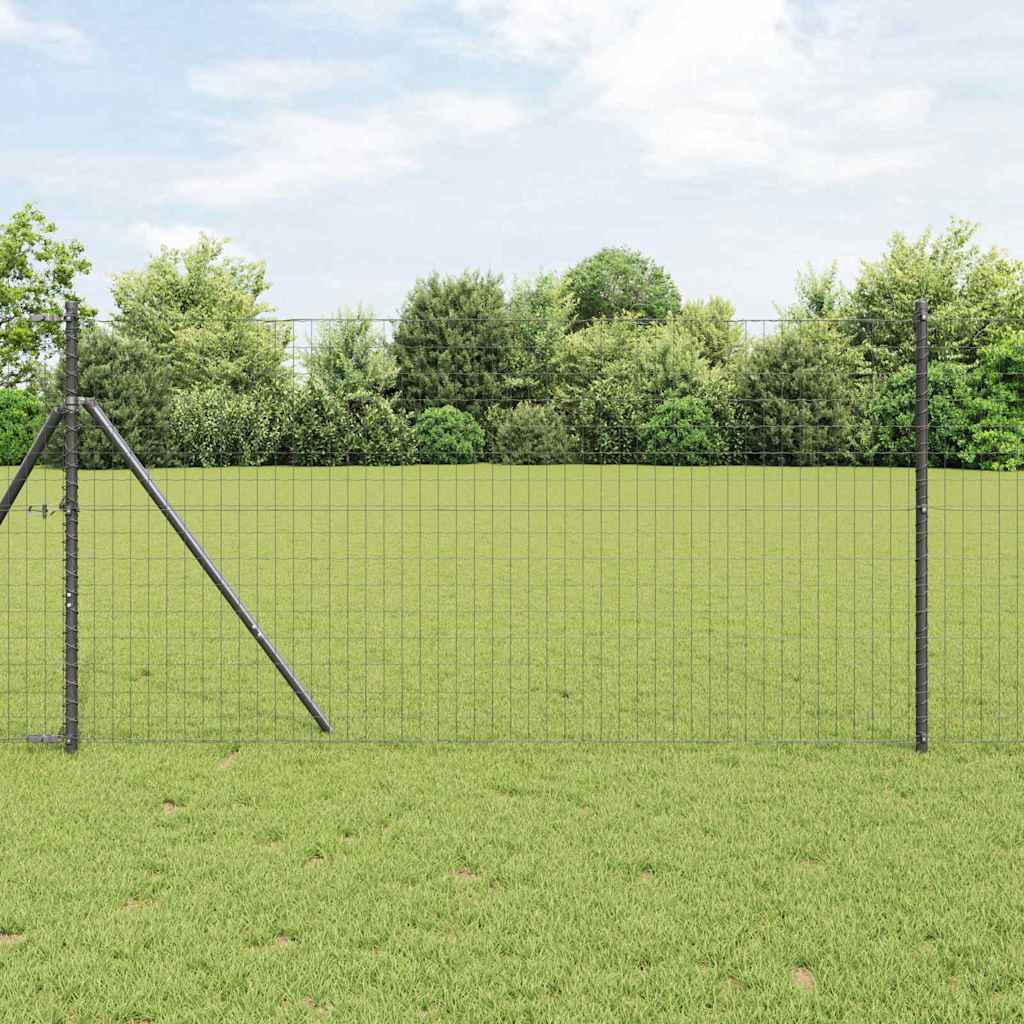 Tvora su stulpais Pilka 1 x 25 m Plienas