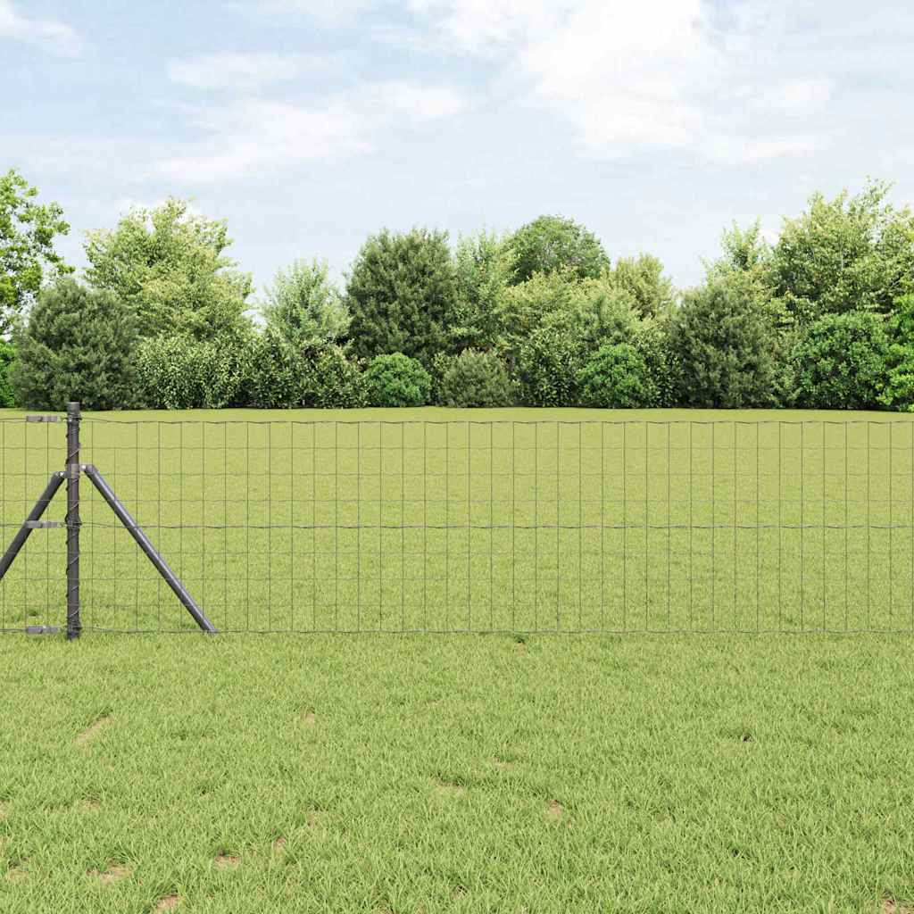 Tvora su stulpais Pilka 0.8 x 10 m Plienas