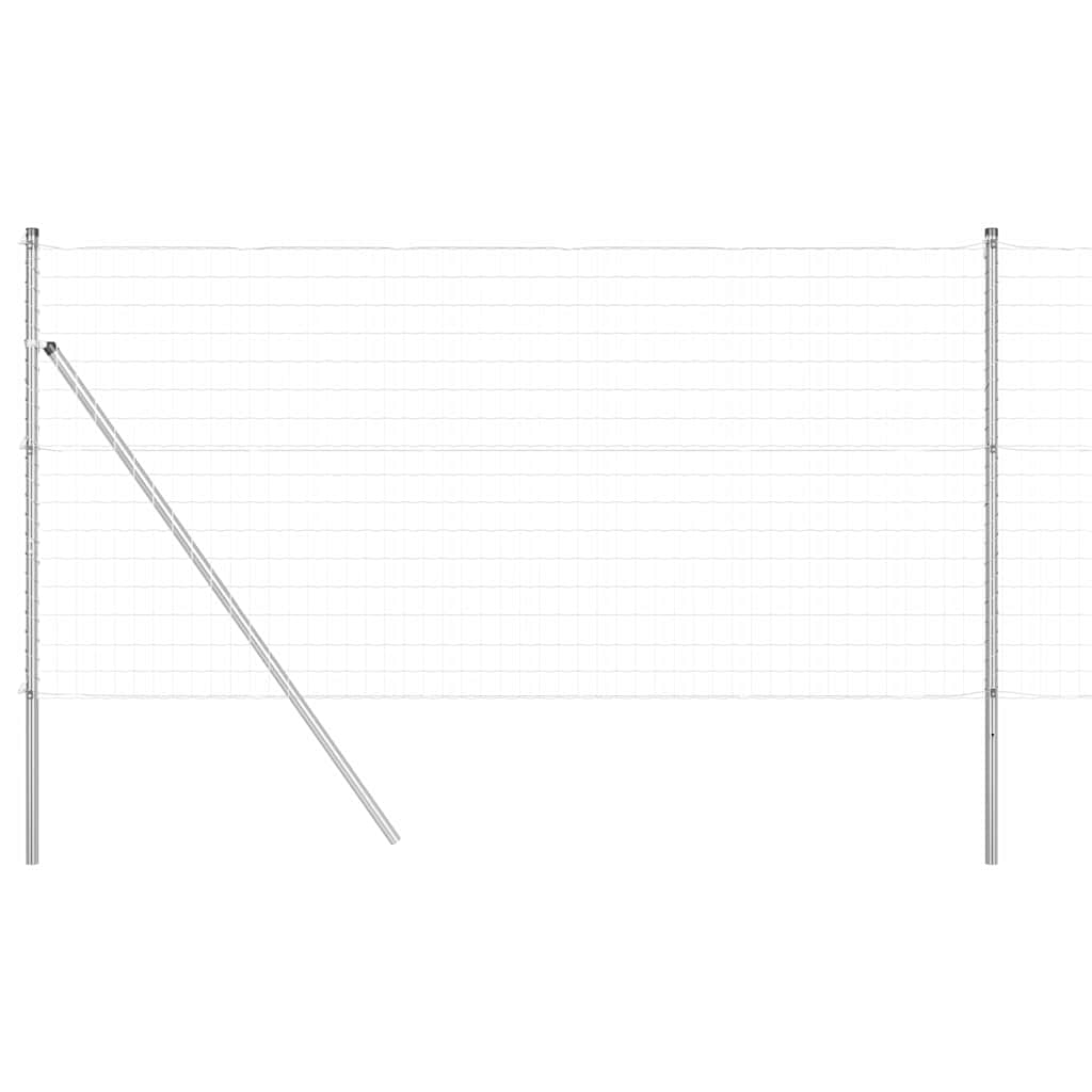 Žoga ar stabiem Sudraba 1 x 10 m Tērauds